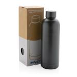 XD Collection RCS Recycled stainless steel Impact vacuum bottle Convoy grey