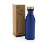 XD Collection RCS Recycled stainless steel deluxe water bottle Aztec blue