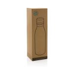 XD Collection RCS Recycled stainless steel deluxe water bottle Navy
