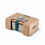 Black + Blum Black+Blum Stainless Steel Sandwich Box Large Turqoise