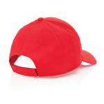 XD Collection Impact 6 Panel Kappe aus 190gr rCotton mit AWARE™ Tracer Rot