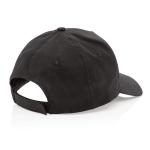 XD Collection Impact 5 panel 190gr Recycled cotton cap with AWARE™ tracer Black