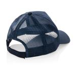 XD Collection Impact AWARE™ Brushed rcotton 5 panel trucker cap 190gr Navy