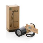 XD Collection Bamboo and RCS certfied recycled plastic torch Brown