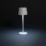 XD Collection Zenic RCS recycled plastic USB re-chargable table lamp White