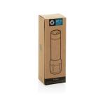 XD Collection Flara USB-aufladbare Taschenlampe aus RCS recyceltem ABS Schwarz