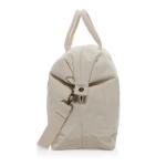 XD Collection Kezar AWARE™ 500 gsm recycled canvas deluxe weekend bag Off white
