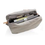 XD Collection Canvas Laptop-Tasche, PVC-frei Grau