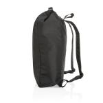 XD Collection Impact AWARE™ RPET lightweight rolltop backpack Black