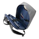 XD Xclusive Impact AWARE™ 1200D Minimalist 15.6 inch laptop backpack Gray/blue