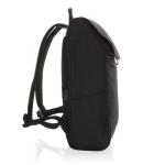 Swiss Peak Fern AWARE™ RPET all over zipper 15.6" backpack Black
