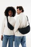 XD Collection Crescent AWARE™ RPET Half-Moon Sling Tasche Schwarz