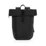 Swiss Peak Aware™ RPET Leonard 15,6"-Laptop-Rucksack Schwarz