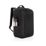 Swiss Peak Aware™ Edin 100% RPET 15,6" Laptop Rucksack Schwarz
