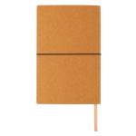 XD Collection A5 Notizbuch aus GRS recyceltem Leder Braun