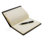 Swiss Peak Refillable notebook and pen set Black