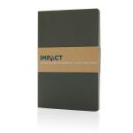 XD Collection Impact Softcover A5 Notizbuch mit Steinpapier Grün