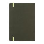 XD Collection GRS-zertifiziertes rPET-A5-Notizbuch, natur Natur,grün