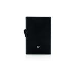 C-Secure aluminium RFID card holder Black