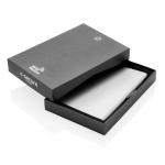 C-Secure aluminium RFID card holder Silver