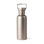 Nordic Drift Trail Ultra Light Titanium 600ml Water Bottle Silver