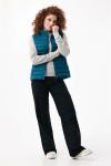 IQONIQ Meru women recycled polyester bodywarmer, teal Teal | XS