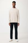 IQONIQ Etosha lightweight recycled cotton crew neck, ivory white, pebble gray Ivory white, pebble gray | XXS