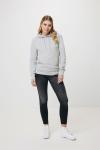 Iqoniq Torres recycled cotton hoodie undyed, heather grey Heather grey | XXS