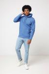 Iqoniq Torres recycled cotton hoodie undyed, heather blue Heather blue | XS