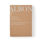 VINGA Albon GRS recycled felt notebook Black