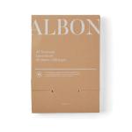 VINGA Albon GRS recycled felt notebook Convoy grey