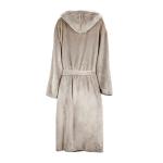 VINGA Louis luxury plush RPET robe size L-XL Convoy grey