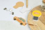CreaStick Car Eco Individueller Haftnotizblock Natur