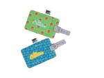 CreaFelt Tag custom RPET luggage tag White/grey