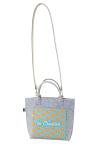 CreaFelt Cross custom RPET crossbody bag White/grey