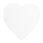 CreaStick Seed Heart custom sticky notepad White