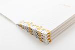 CreaNote Plus A6 Seed individuelles Saatpapier-Notizbuch Weiß