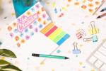 CreaStick Combo Sign Seed custom sticky notepad White