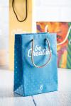CreaShop S custom made paper shopping bag, small Multicolor