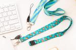 Subyard B Safe custom sublimation lanyard White