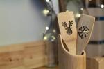 Sandtrask cooking spoon Nature brown
