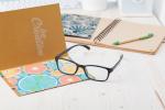 Dioptry Mail Eco postcard glasses cloth White