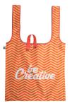 SuboShop Fold RPET custom shopping bag White