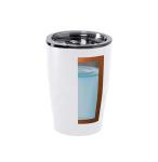 Blur copper insulated thermo cup White