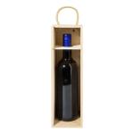 Saxony Wein-Geschenktasche Natur