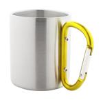 Cadisha Edelstahlbecher, silber Silber, gelb