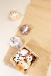 ApeFob plush monkey keyring Brown