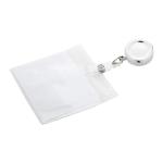 Backstage badge holder Silver