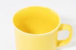 Woodstock Flat matte vintage mug Yellow