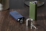 Cabot RSS hip flask Dark blue
